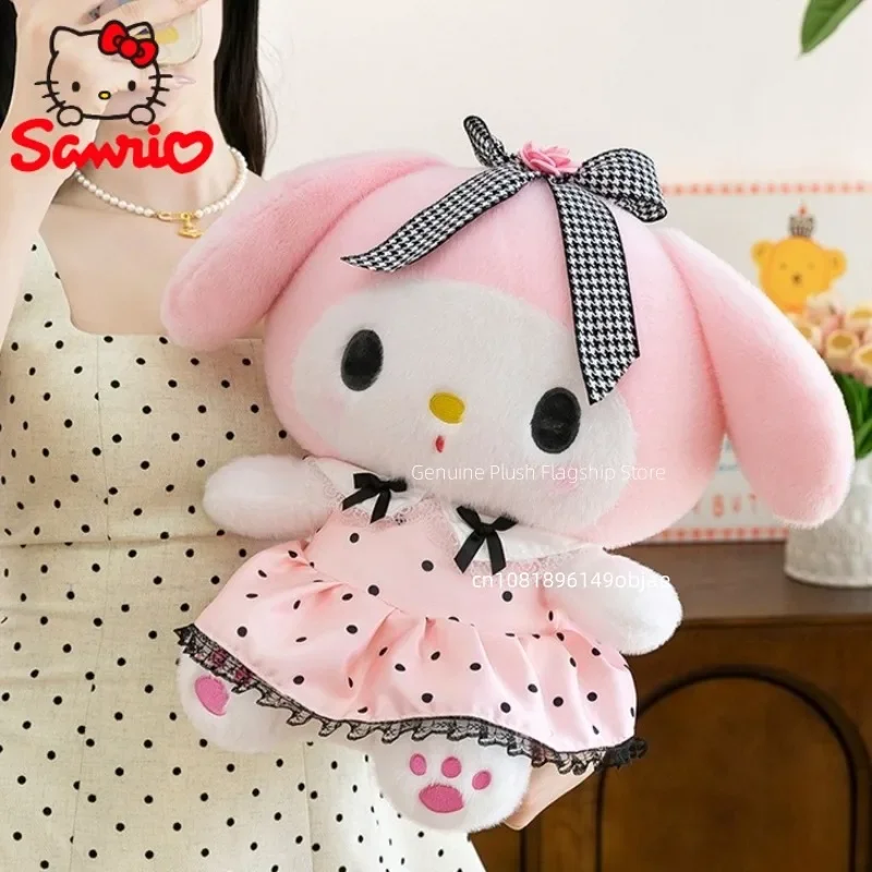 

80 см большой размер Sanrio Kuromi My Melody аниме плюшевая кукла украшение комнаты плюшевая подушка милый орнамент Peluche подарок