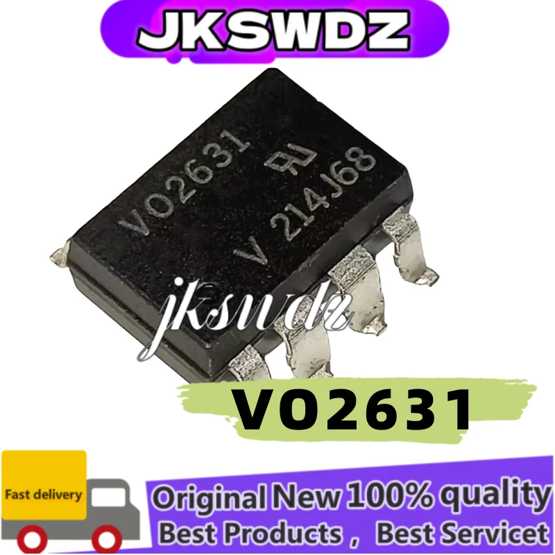 

10 PCS NEW VO2630 VO2631 DIP-8 SOP-8 Optocoupler