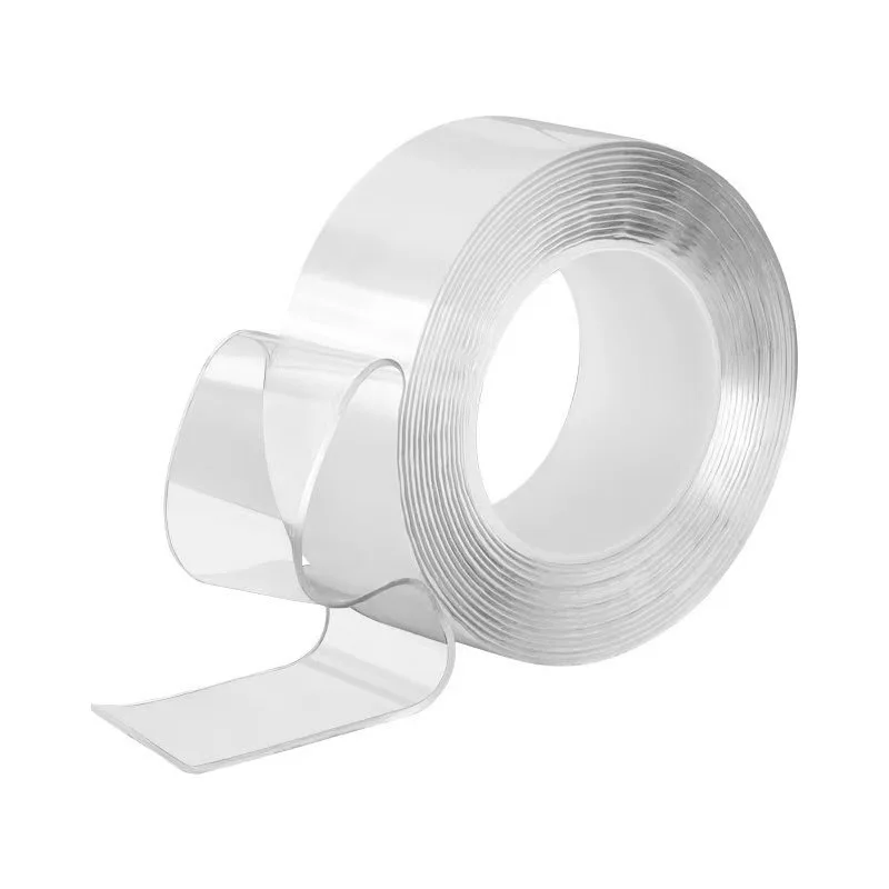 1mm Tape Nano Tape Super Strong Double-Sided Adhesive Tape Transparent Reusable Waterproof Tapes Heat Resistance Bathroom Home view 6