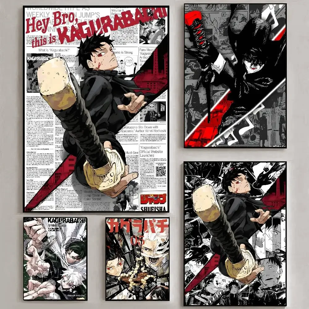 Japan Classic Anime K_Kagurabachi poster art HD canvas advanced aesthetic Printing Paper Wall Art for Living Room Home Decor
