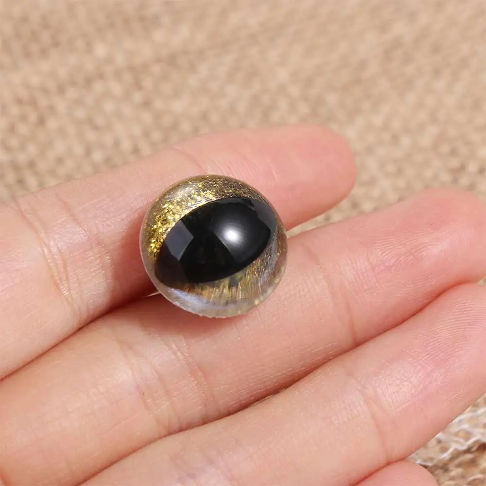 봉제인형 안전 눈, 아미구루미 크리스탈 고양이 눈, 코바늘 뜨개질용 반짝이는 12mm 아미구루미 안전 눈