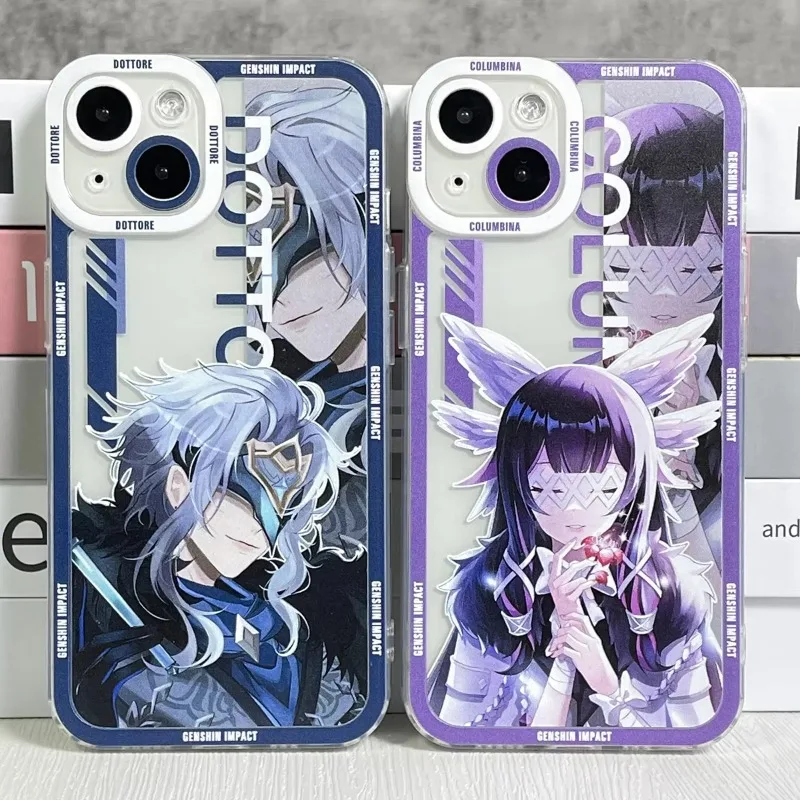 Image of Genshin Impact Handyhülle für Samsung Galaxy S26 S23 S24 S22 S25 Ultra Plus Stoßfeste Schutzhülle für Galaxy S25+ S24+ S23+ S26+ S22+