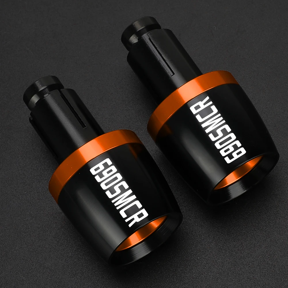 

Universal Handlebar Grips Bar Ends Cap Counterweight Plug Slide For 690 SMC R 2008-2023 2022 2021 2020 2019 2018 2017 690SMCR