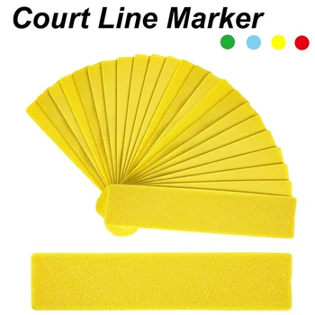 สนามกีฬาเครื่องหมายชั้นฟุตบอลบาสเกตบอลวอลเลย์บอลแบดมินตันกลางแจ้งการฝึกอบรมCourtเส้นMarker Gym Field Boundary Sign