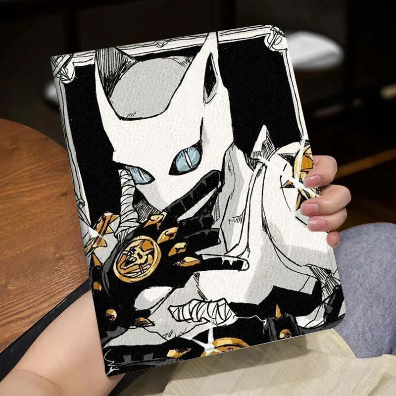 Jojo Anime Aesthetics For Huawei MediaPad MatePad Honor Pro V6 9 V8 X9 X 10 13.3 11 Inch Pen Tray Tablet Case Popular