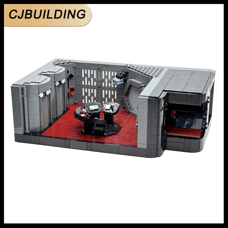 

2084pcs Star Movie Model MOC Building Bricks Death Space Detention Block Technology Modular Blocks Gift Toys DIY MOC-138317