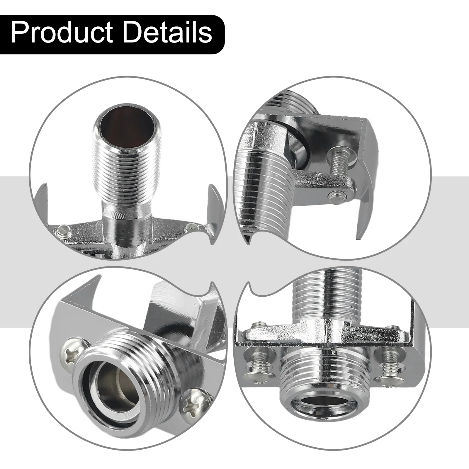 

40Degree Adjustable Faucet Angled Curved Foot Eccentric Screw Corner Tap Adapter Shower Conversion Leg Corrector Bathroom Tools