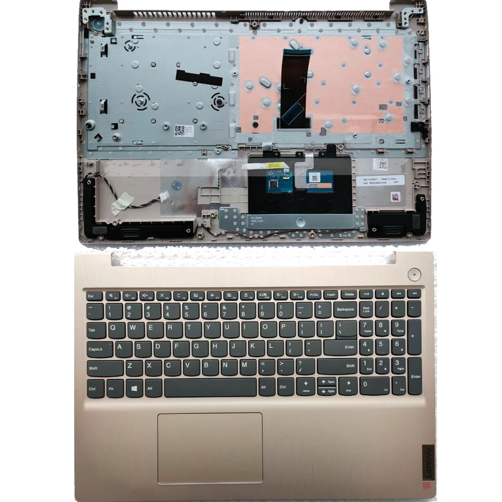

5CB0X57656 For Lenovo IdeaPad 3 15IIL05 15IML05 Laptop Top Case Upper Palmrest Case w/ Non Backlit Keyboard Touchpad C Cover