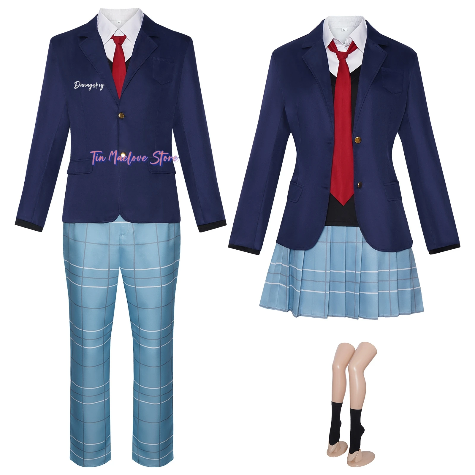 

Anime Dress Up Kitagawa Marin Cosplay Gojō Wakana 코스프레 Darling Spring And Autumn Jk School Uniforms Halloween Carnival Suits