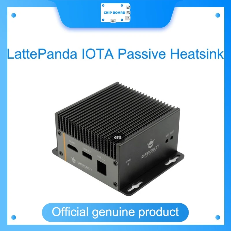 

Алюминиевый корпус радиатора LattePanda IOTA с пассивным охлаждением и прочной защитой