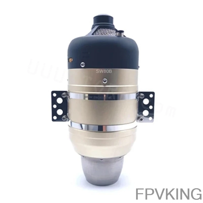 Swiwin SW80B Brushless Turbine Engine Turbo Jet 8KG Brushless Version for Large Model Airplane Car Motorcycle