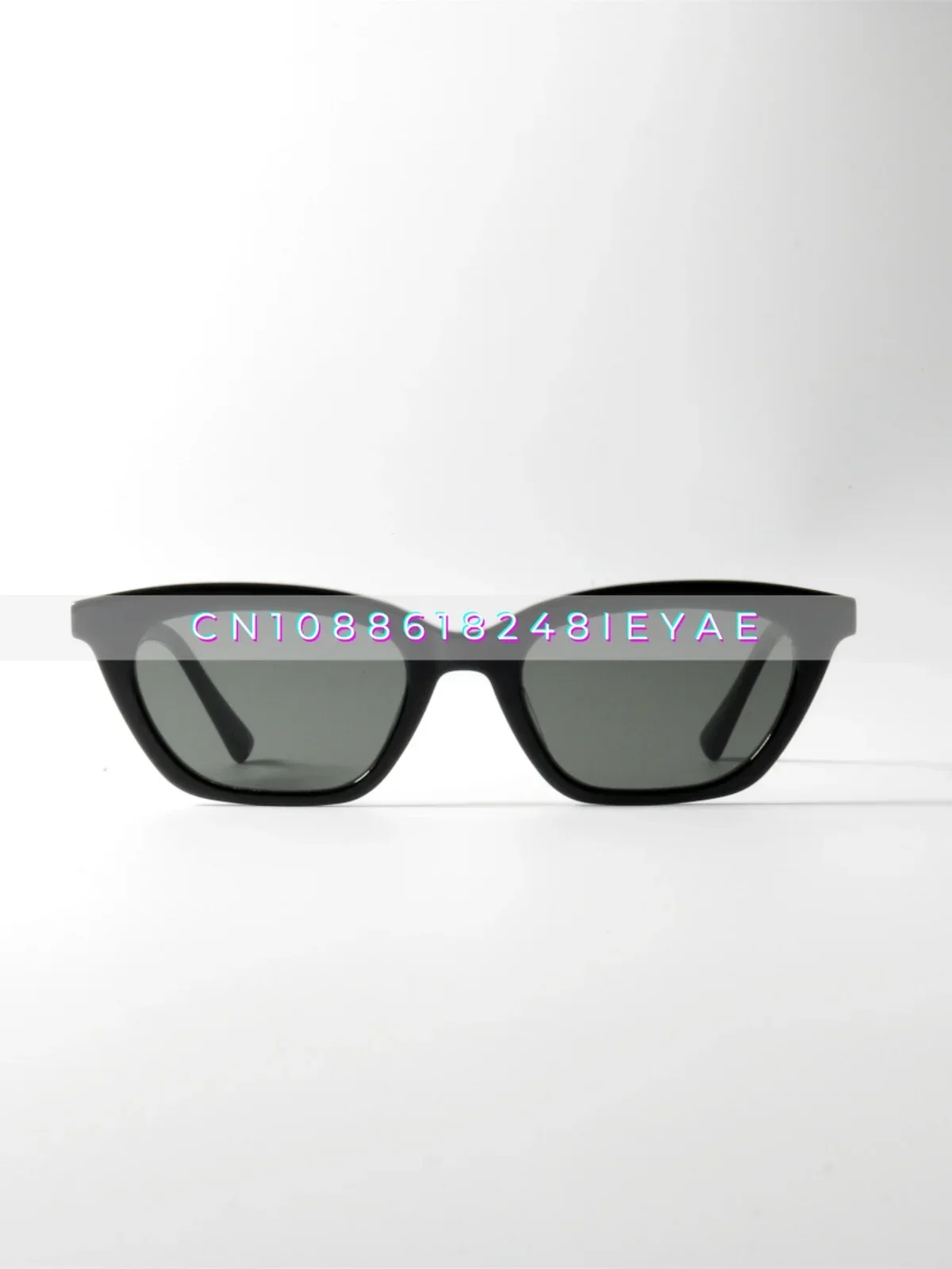 Wang Jiaer نفس النمط لوحة النظارات الشمسية Uv400 المضادة للأشعة فوق البنفسجية ورقة النايلون قصر النظر النظارات الشمسية