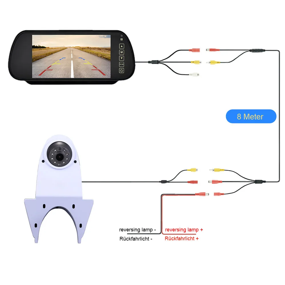 HD car reverse camera+7