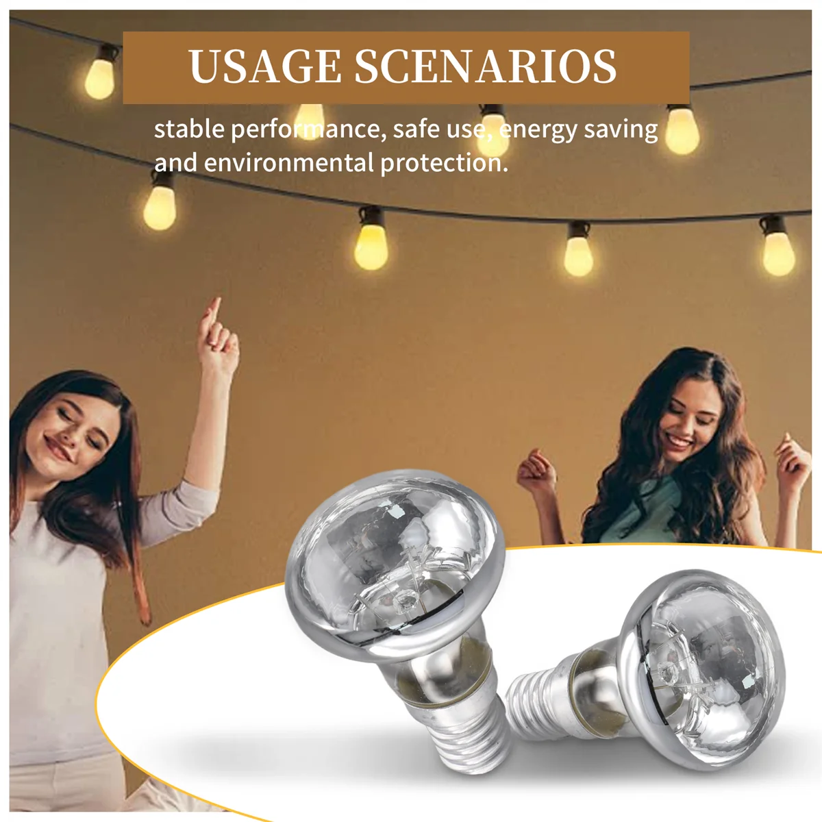ABLJ Replacement Lava Lamp E14 R39 30W Spotlight Screw in Light Bulb Clear Reflector Spot Light Bulbs Lava Incandescent 5Pcs