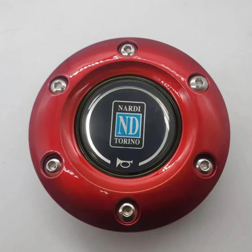 Universal Black for Racing Car Steering Wheel Horn Button Red/Silver/Black
