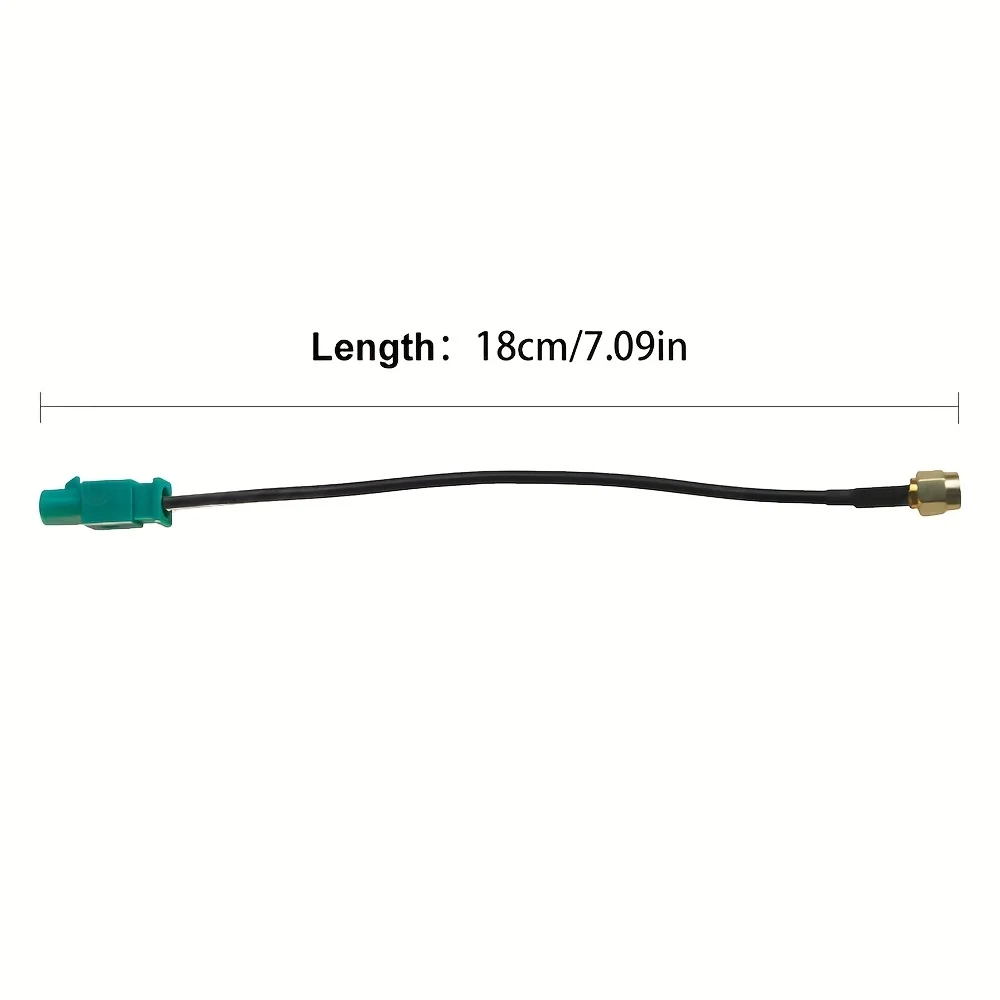 Universal Antenna Adapter Cable Fakra-Z Male To SMA Male Plug For GSM GPS DAB TV Antennas RG174 Cable 15cm