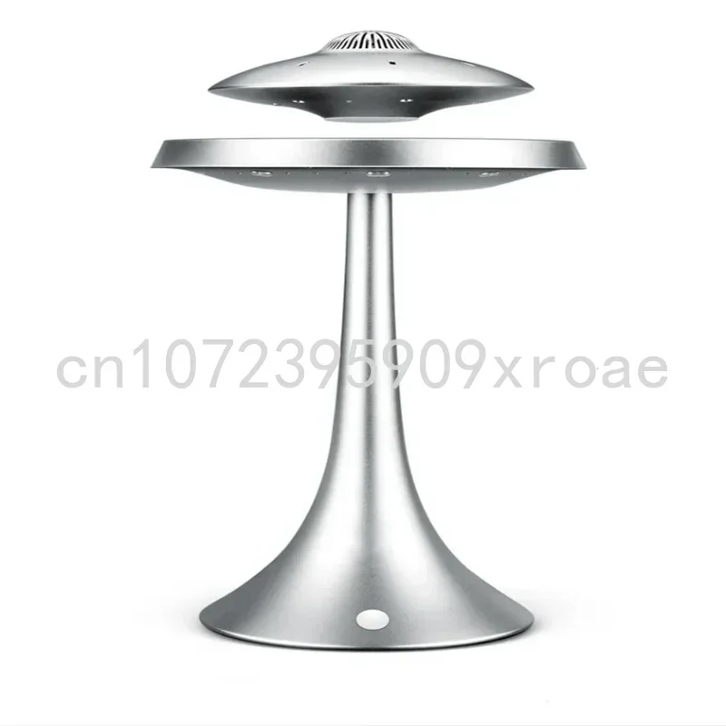 Advanced Magnetic Levitation UFO Wireless Portable Speaker with LED Table Lamp for Illumination&Audio Player