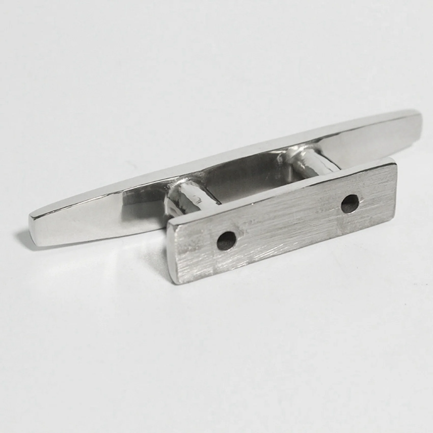 G9-2 Pcs 8 Inch Open Base Boat Cleat 316 Stainless Steel Hardware Boat Cleats For Marine Boat Deck Rope Tie Yacht