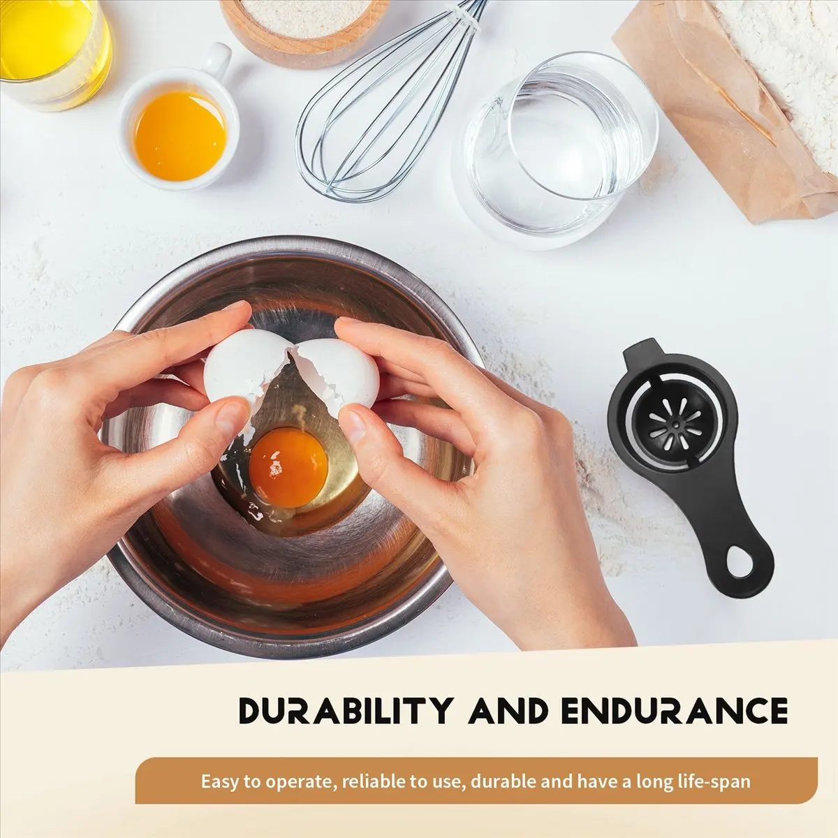 A72P Egg Cracker Egg Opener Automatic Egg Cracker Simple Egg Shell Cutter Egg Shell Cutter Egg Separator Kitchen Gadgets A