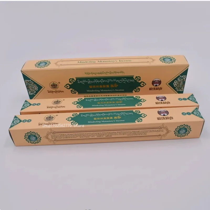 

100pcs Natural Tibetan Incense Handmade Thread Incense Home Indoor Temple Buddha Incense Soothes The Spirit and Purifies The Air