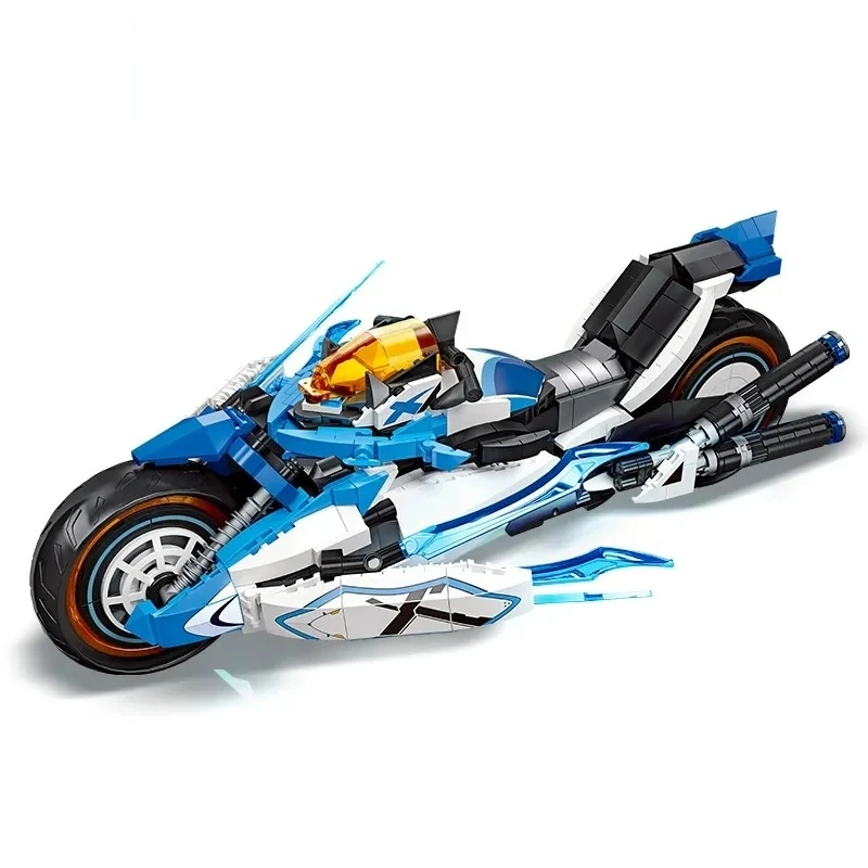 Çöküş Kanunu 3: Motosiklet Modeli Yeniden Kurulum Tavşan Motosiklet Montaj Oyuncak Bulmaca Çocuk Doğum Günü Hediyesi