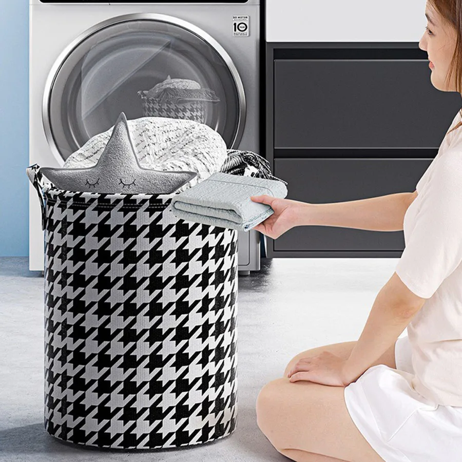 Cesta de Almacenamiento Plegable de Gran Capacidad, Cesta para Juguetes, Cesta para Ropa Sucia, Caja de Almacenamiento con Rejilla Qianniao, Armario Multifuncional S