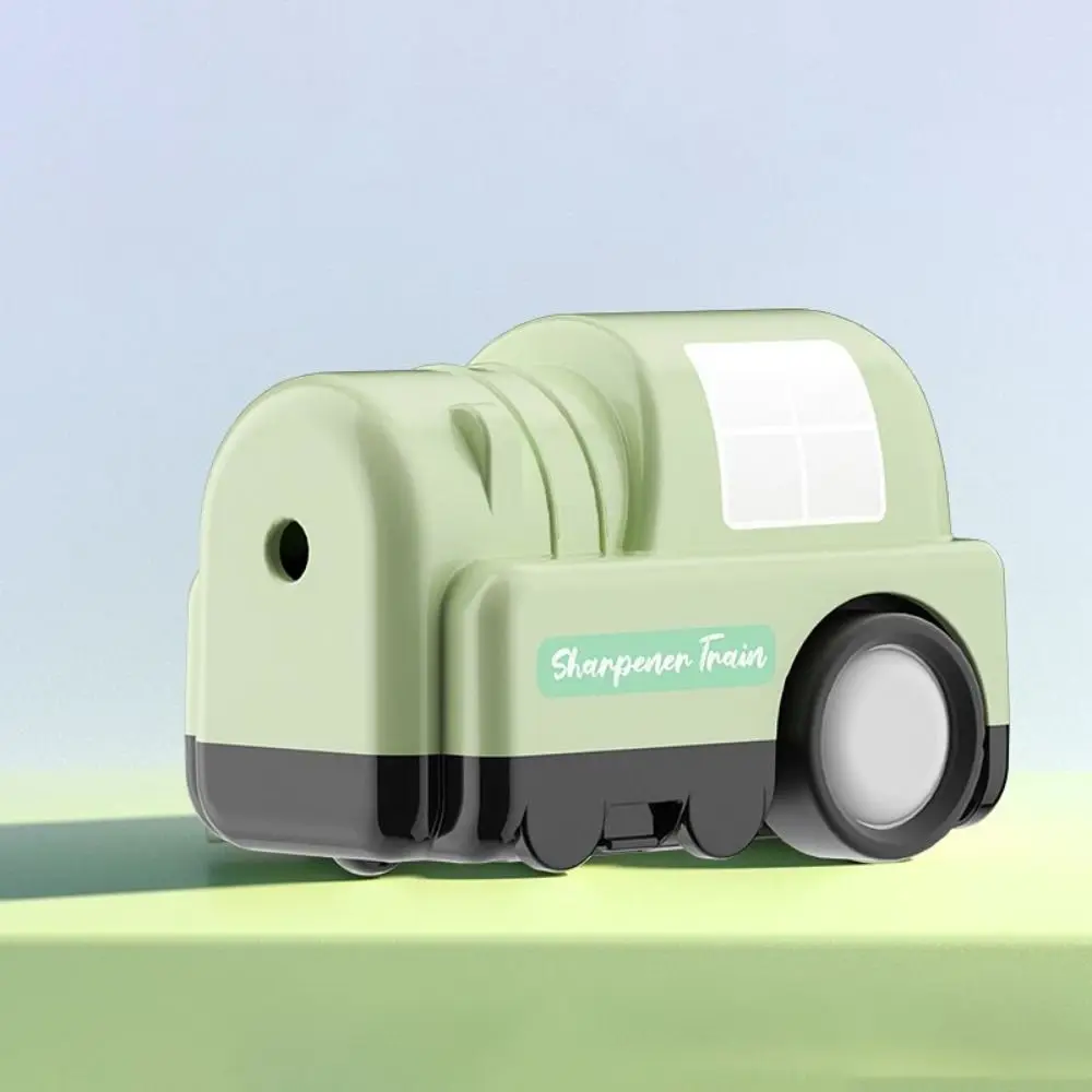 

Funny Push-type Car Push Pencil Sharpener Safety Durable Cartoon Pencil Sharpener Effort-saving Pencil Sharpener Children's