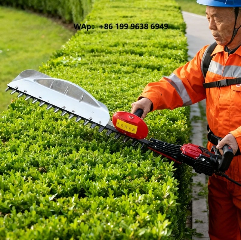 NPLUS Suitable Shrubs Bushes Easy to Operate High Power Electric Hedge Trimmer Machine Professional High Efficient Hedge Cutter