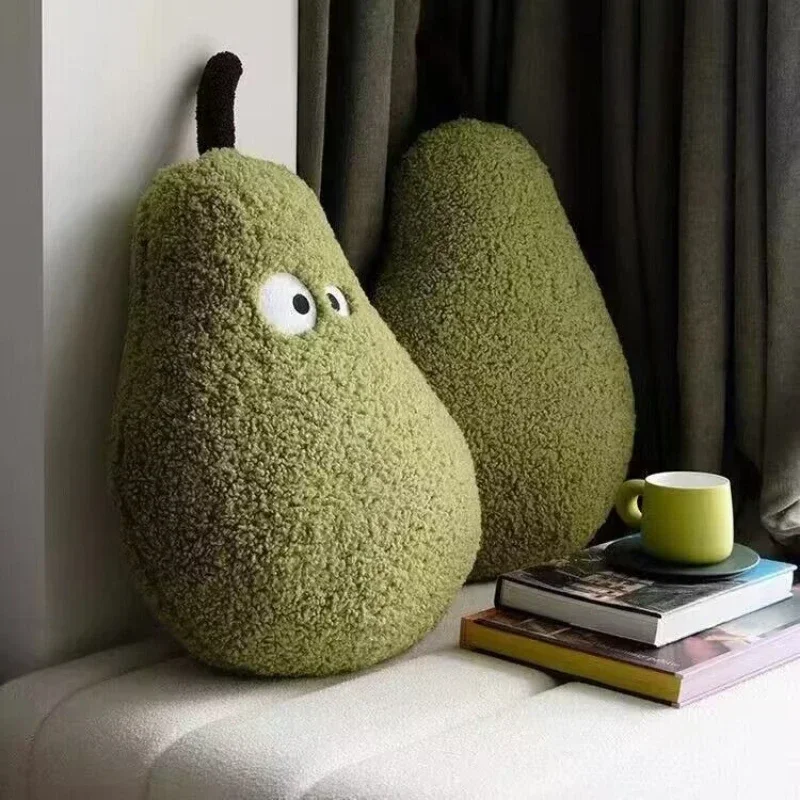 Creative น่ารักผลไม้เบาะของเล่นตุ๊กตา Pear ตุ๊กตา Soft Plush Home Decor เด็กหมอนนอน 66 ซม