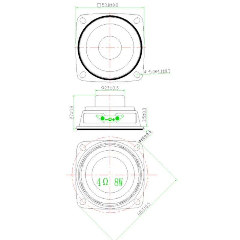 SOTAMIA 2 uds Mini controlador de altavoz de música de Audio 2 pulgadas 4 Ohm 3 W DIY amplificador de sonido Multimedia altavoz de cine en casa