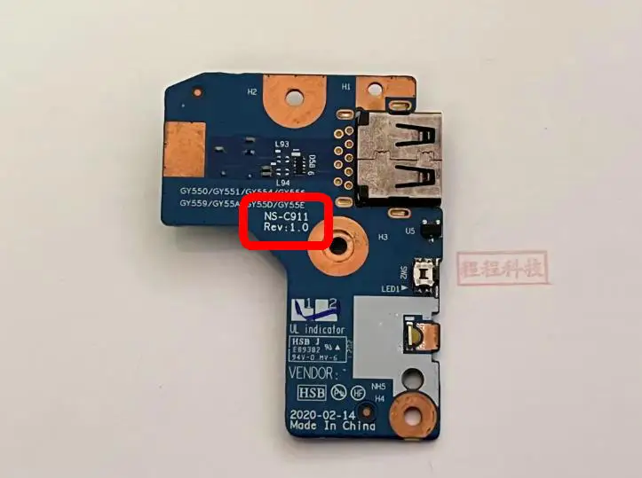 ORIGINAL STOCK USB BOARD FOR LENOVO Y/R7000P Y/R7000 2020H USB BOARD NS-C911 NS-C921 NS-D041 NS-D281