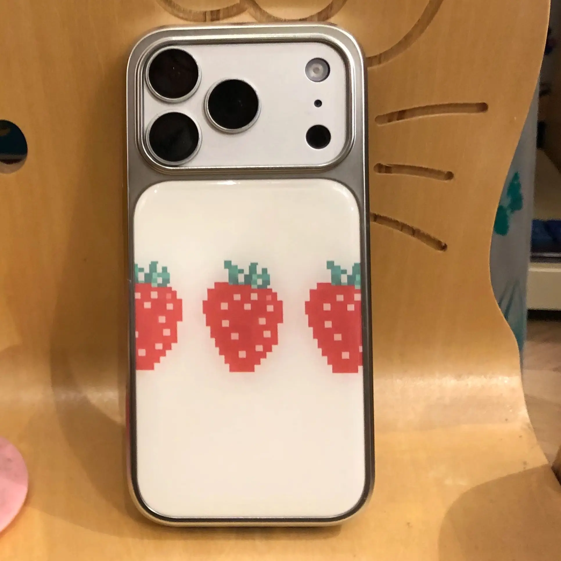Original Strawberry Milk Korean Ins Pixel Style Creative Phone Case For Samsung 26 25 24 23 22 FE Ultre Plus Edge Cartoon Cover