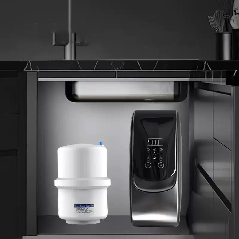 Tankless Under Sink Electric Water Purifier with Reverse Osmosis System for Home Hotel & RV Use OEM Plastic Customized