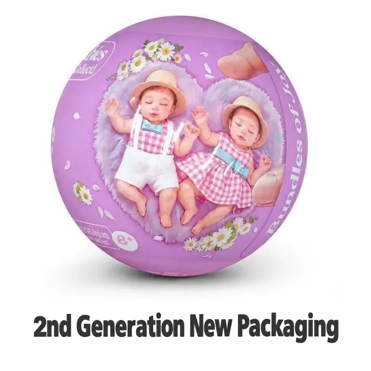 ZURU 5 Surprise My Mini Baby Series 2 Mystery Ball Mini Baby Doll Stroller Set Baby Toy Pretend Play Collectible Gift - view 5