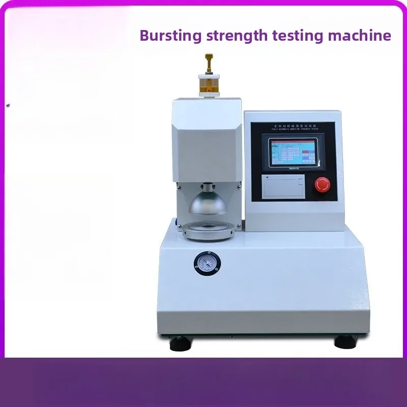 Carton breaking strength testing machine, automatic bursting strength testing machine, carton corrugated cardboard blasting