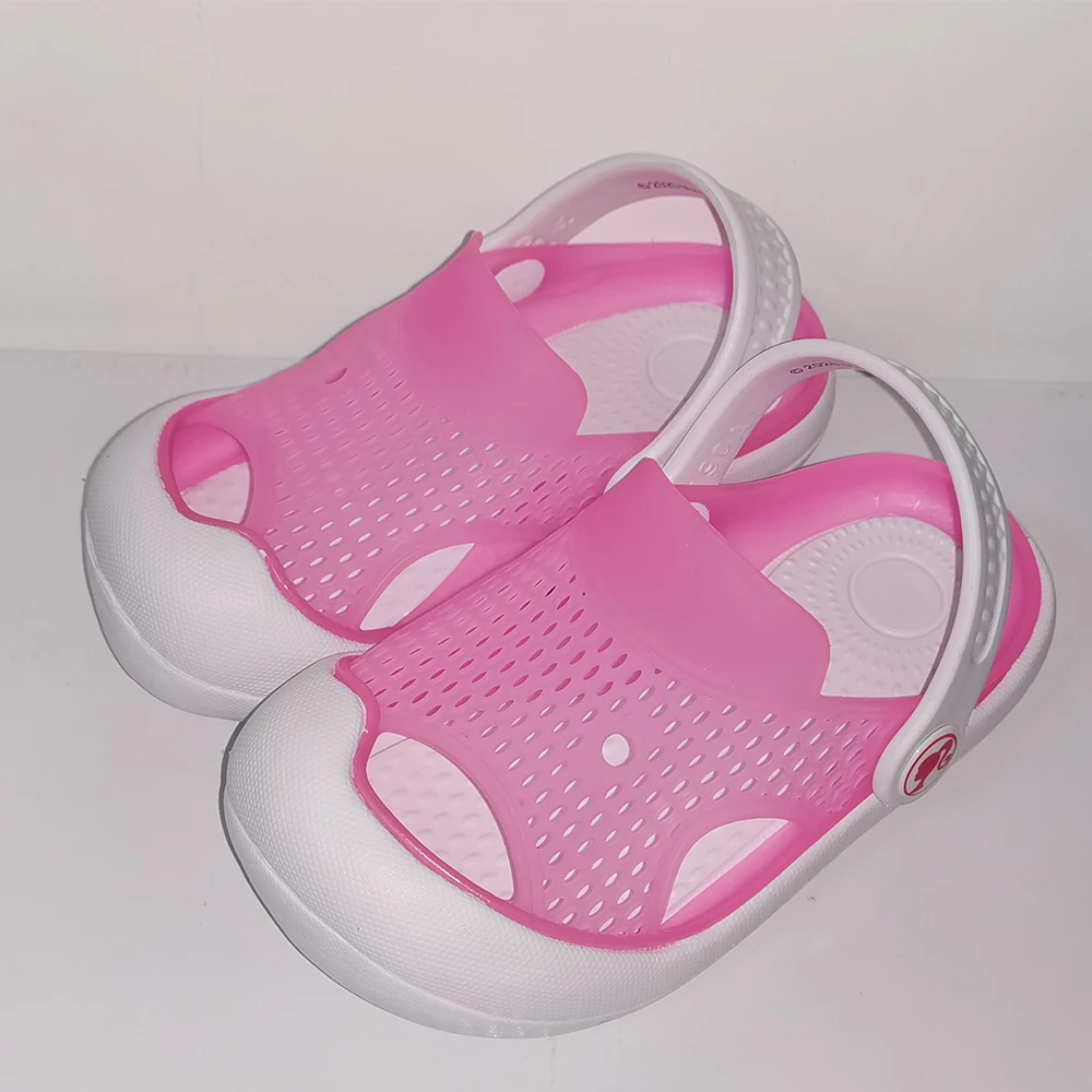 Crianças Verão Tamancos, Meninas Chinelos de Praia, Crianças Tamancos, Sapatos de Bebê, Doces, Jardim, Cave Hole, Meninas, EU23, 24, 25, 26, 27, 28,