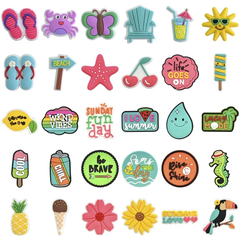 

Shoe Charms for Crocs Accessories Sunflower Shoes Charm for Croc Decorations Pins Men Accessory Jeans Woman Clogs Clips Badges