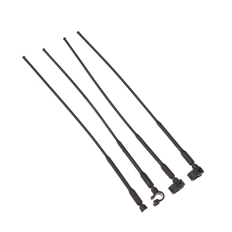 1 Set Per 1/8 1/10 RC Crawler TRX4 Defender AXIAL SCX10 RC4WD RTG KMUpgrade Parti Antenna Nera Linea di Segnale