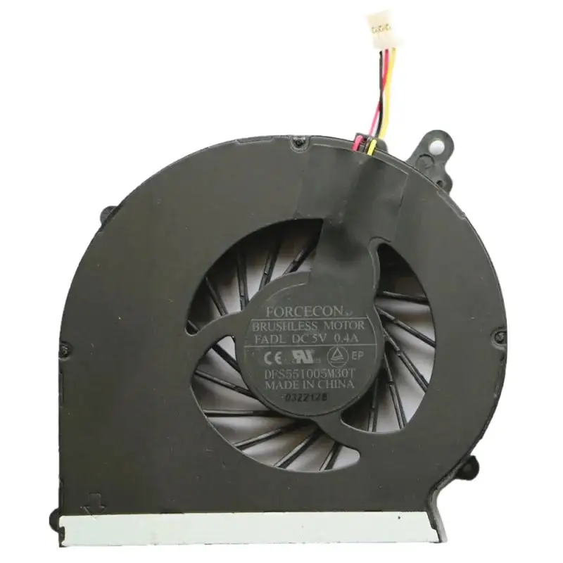 WYORESY CPU Cooler Fan For HP 2000 Compaq CQ43 GQ57 CQ57 430 431 435 630 631 635 636 636 T PN-F102 646182-001 Notebook Radiator