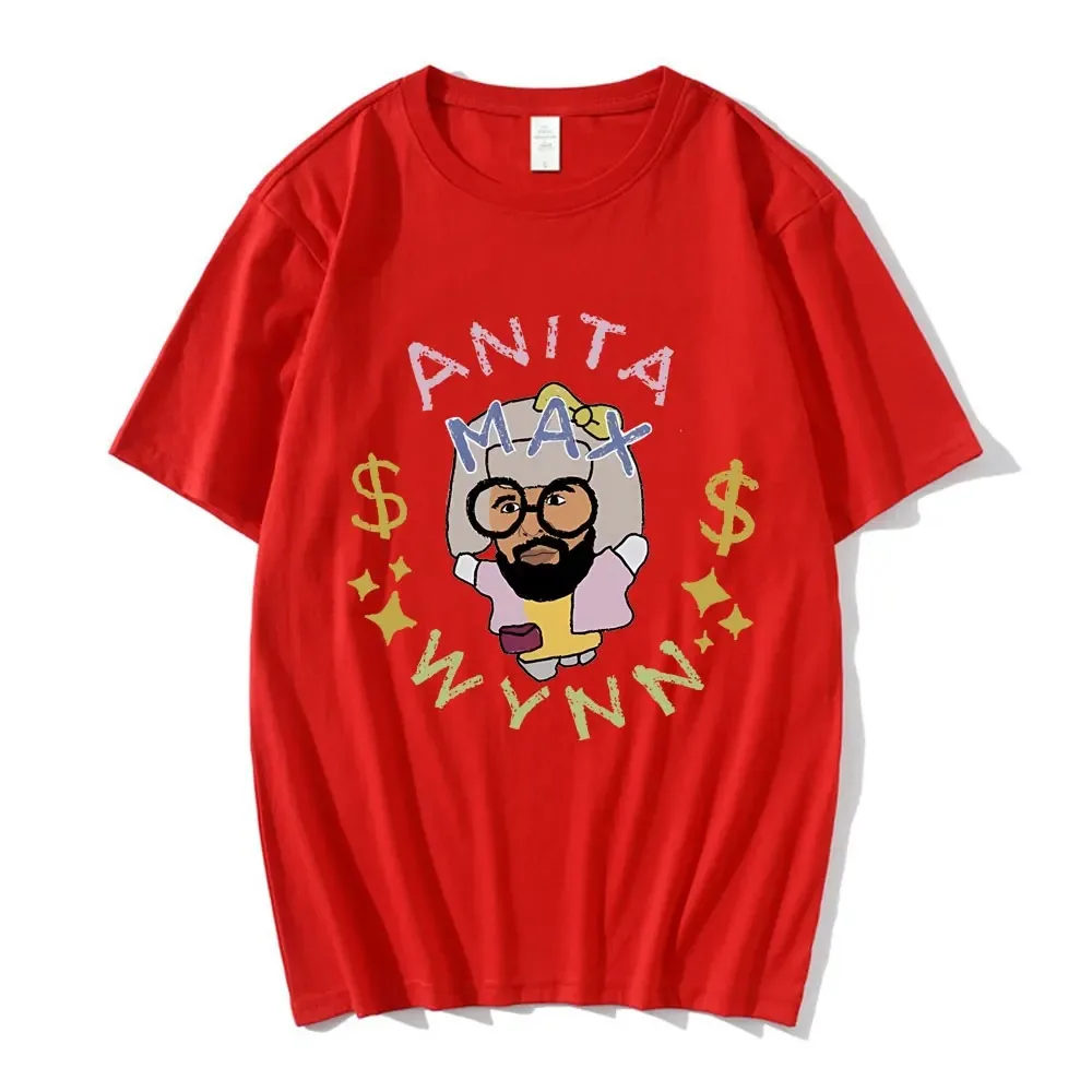 Anita Max Wynn lustige Drake Meme T-Shirt Männer Damenmode Vintage T-Shirts 100% Baumwolle lässig Kurzarm übergroße T-Shirts