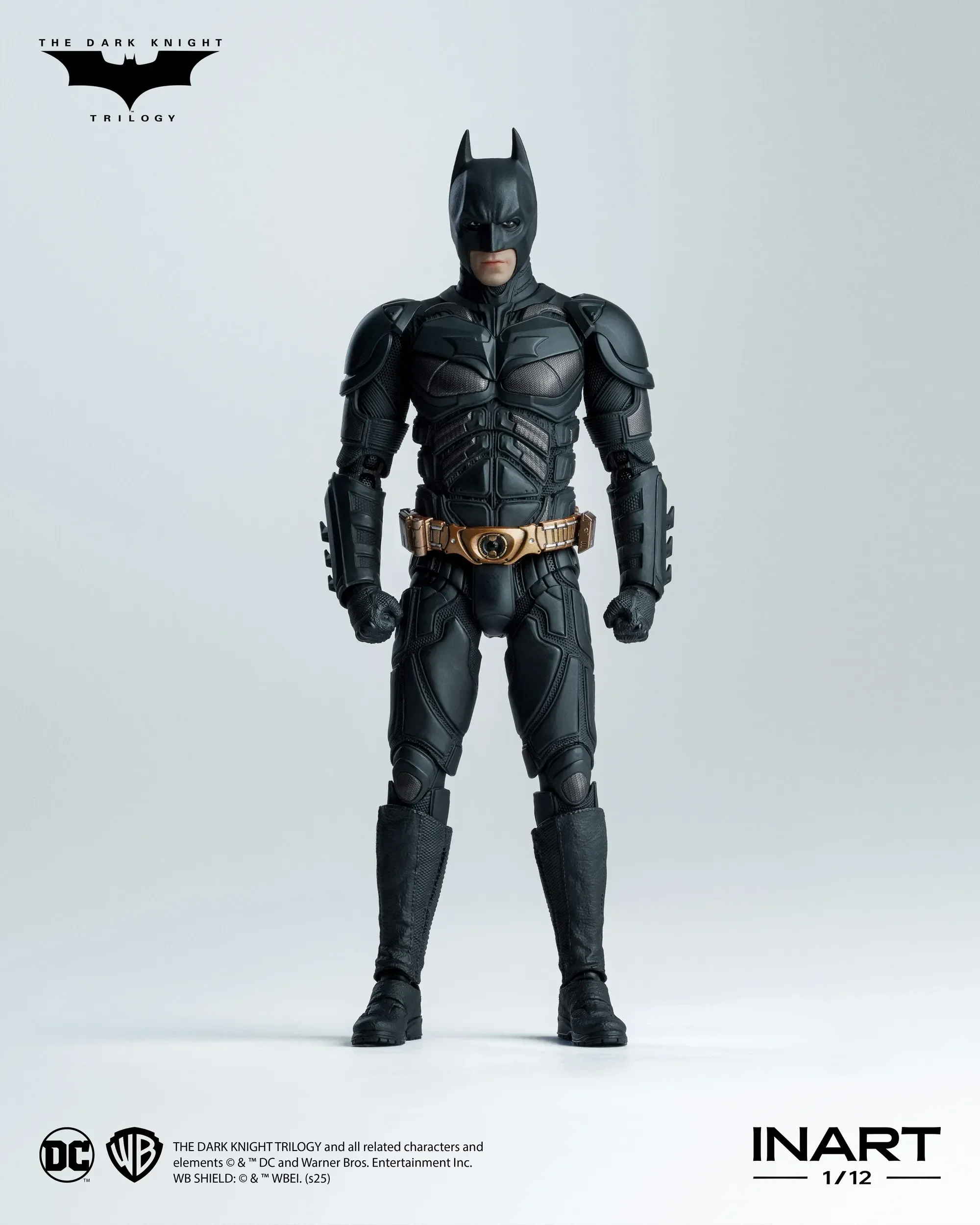 In Voorraad INART 1/12 Mannen Soldaat Batman Christian Bale The Dark Knight Rises Eternal Fight Hero Action Figure Model Collection