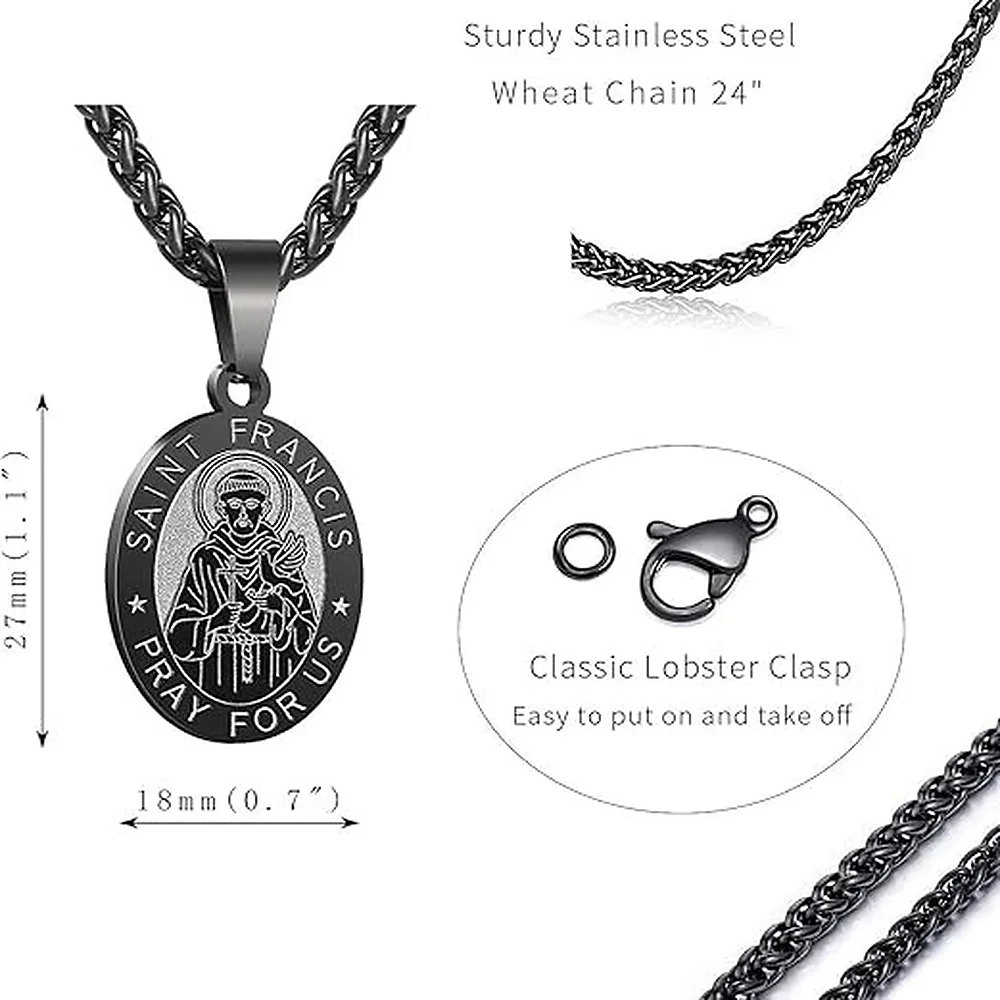 Hip-Hop-Herren-Halskette mit quadratischem braunem Edelsteinanhänger, Vintage-Schmuck aus Edelstahl, modische Damen-Halskette, Accessoires – Detail 1