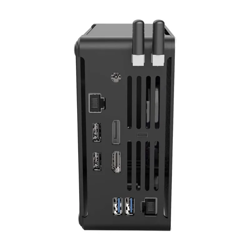 【New Arrival】2025 Mini PC  Core I9 10980HK DDR4 RAM M2 NVME SSD 4K DP HD Type C Dual LAN 4xUSB3 Win10 Linux Gaming Computer