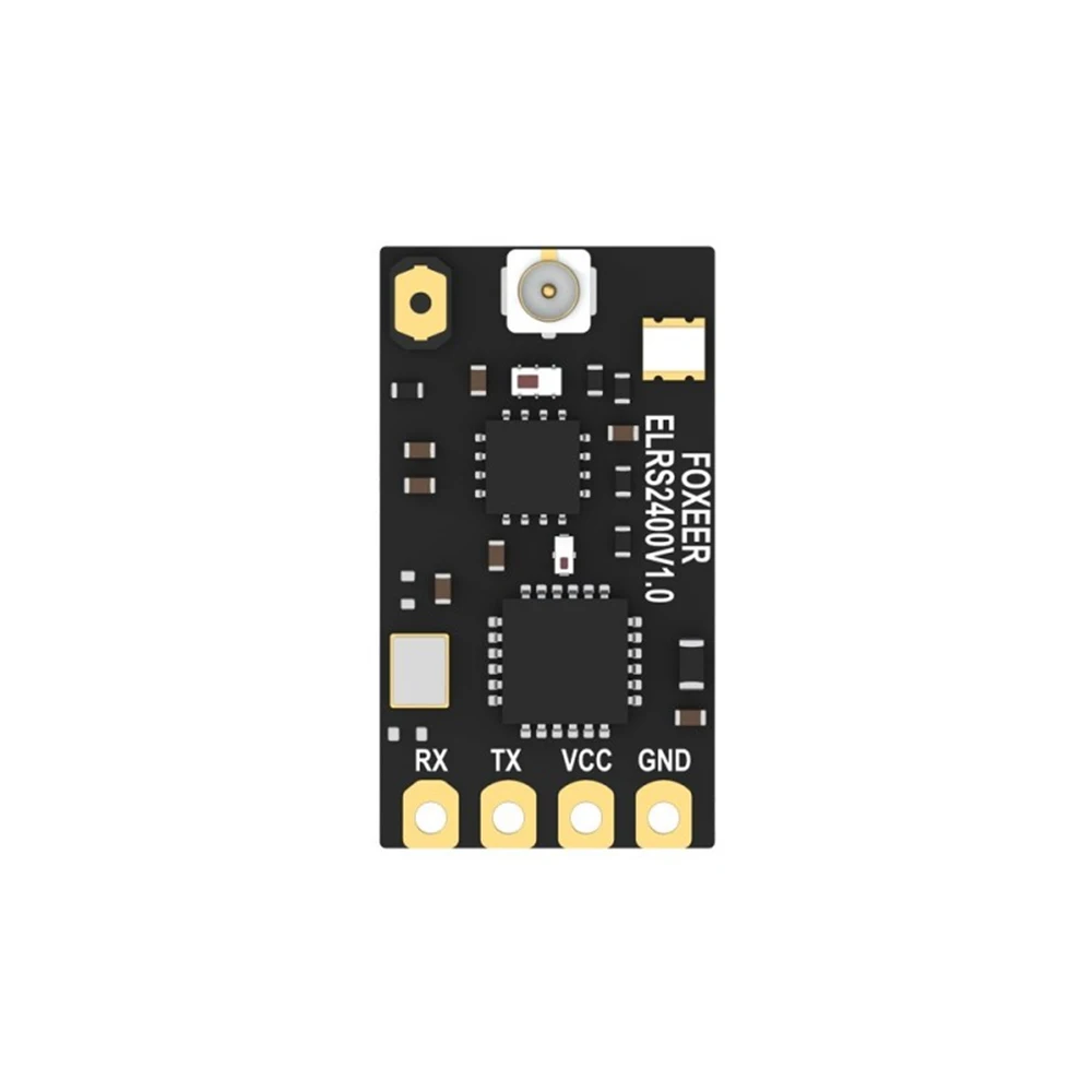 Foxeer ELRS Lite 2.4G Receiver Onboard Ceramic Antenna LNA Indicator for ELRS 2.4G TX RC FPV Freestyle Long Range Drone Parts
