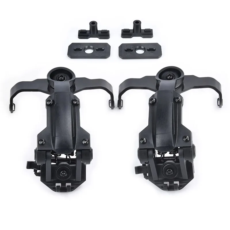 WADSN Taktische Schnelle Rotation Helm Schiene Mount Adapter Headset Halterung Für Comtact Sordin Kopfhörer Fit Wendy ARC Schiene Basis 4
