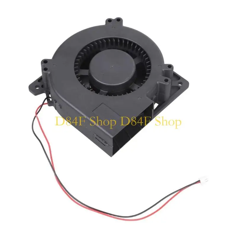 D84F Low Noise 46dB 12V Cooling Blower 3600RPM Double Ball Bearing For Small Spaces