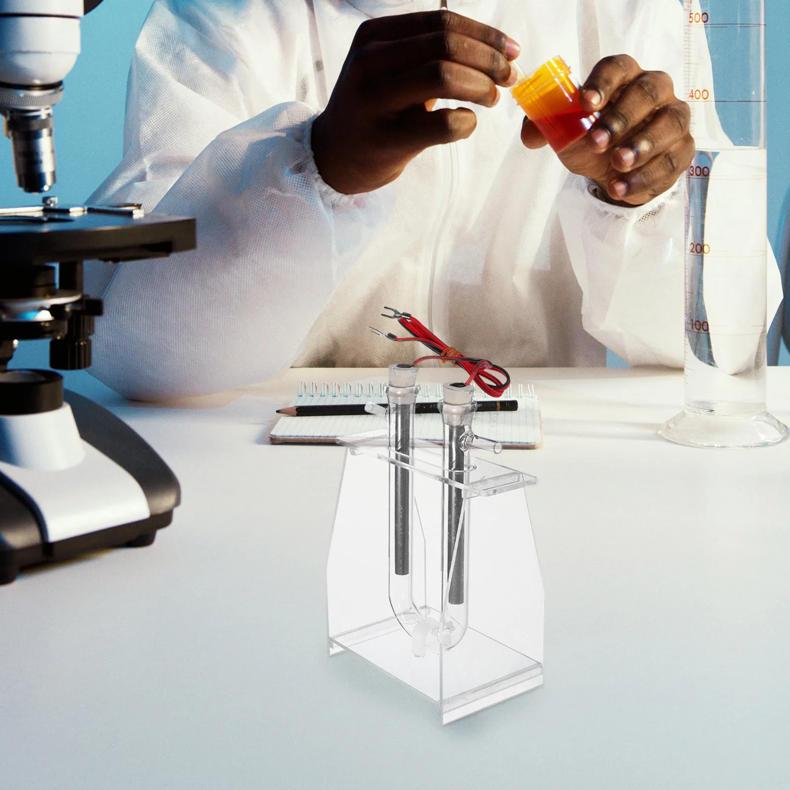 أداة التحليل الكهربائي مجموعة فصل المياه لمختبر الفيزياء الكيمياء المساعدة التعليمية جهاز التجربة أداة تجريبية #3