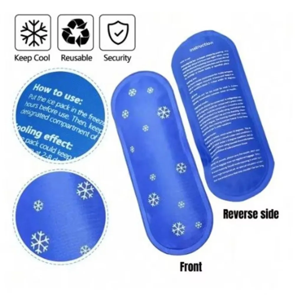 Reusable Insulin Cooling Bag Cold Gel Portable Gel Ice Pack Insulin Gel Ice Bag Medicine Cooling Pack Refrigeration Bag