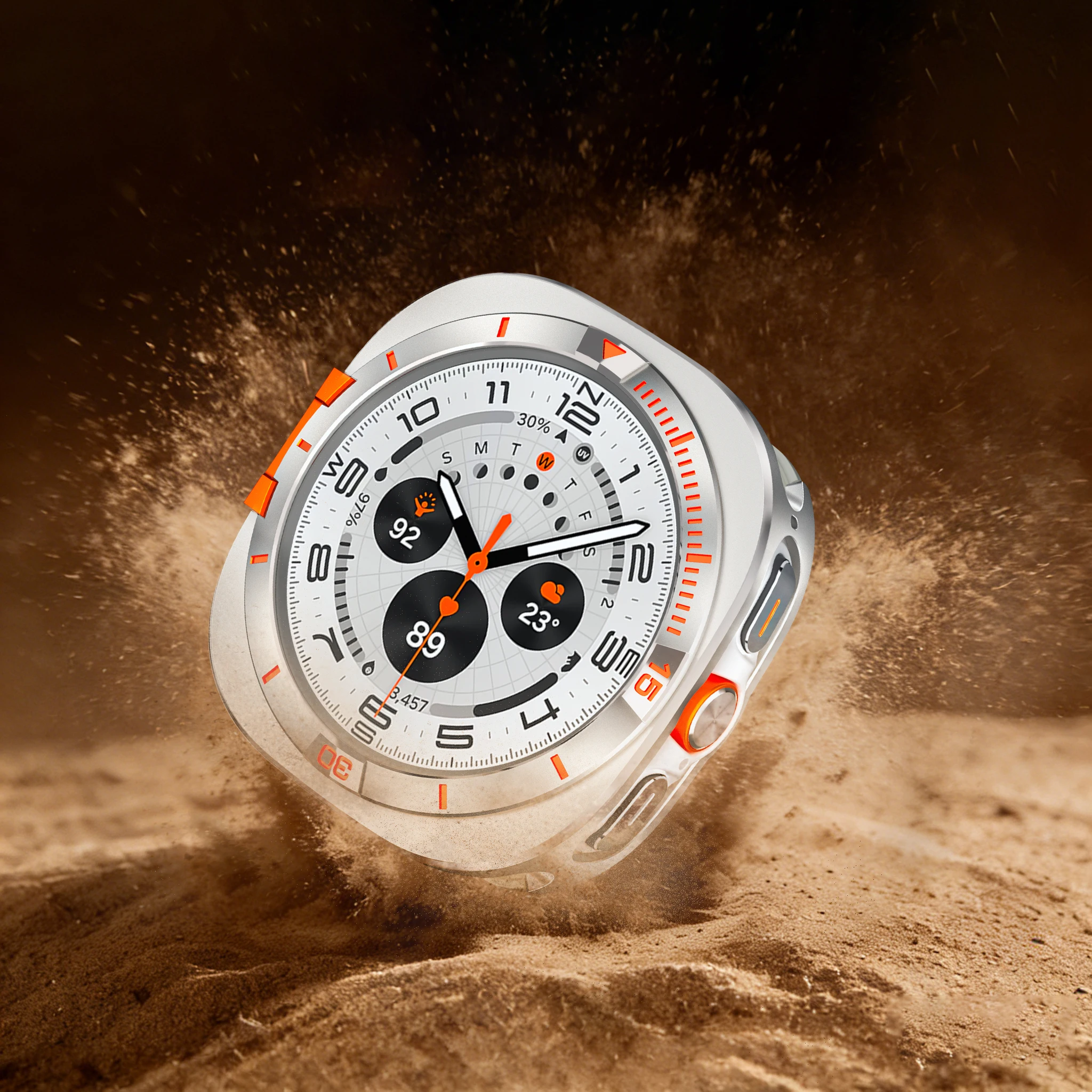 Aluminiumlegierung Schutzhülle für Samsung Galaxy Watch Ultra 8 47mm Abdeckung für SAMSUNG ULTRA 2025 Displayschutz Zubehör – Detail 20
