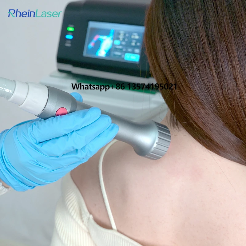 Physiotherapie der Klasse Rheinlaser 4. 980 Nm Schmerzlinderung Medic Rehabilitationstherapie